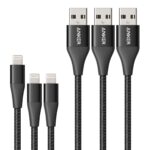 Anker Powerline+ II with lightning connector 3ft B2B -Black A8452H11