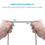 Anker 3.5mm Premium Auxiliary Audio Cable (4ft / 1.2m)  (Black) A7123H12 - Image 3