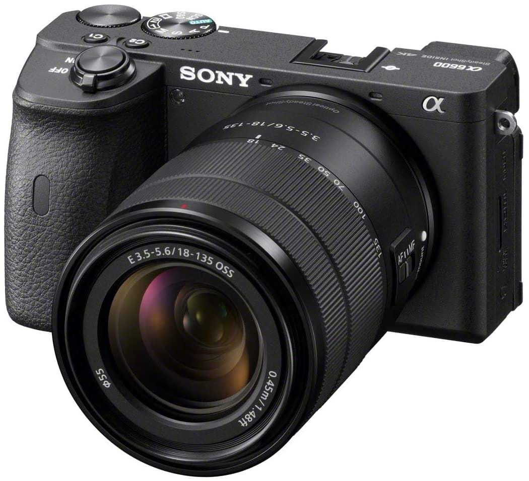 A6600-3.jpg Sony Alpha A6600 Mirrorless Camera with 18-135mm Zoom Lens - Image 1
