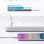 Anker PowerExtend USB 4 strip  B2B - SA/KW/AE/SG/MY/HK White Iteration 1 A9141K21 - Image 4