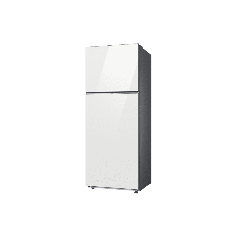 RT42CB662112UT_003_R-Pers_Clean-White-800x800-1.webp Samsung DoubleDoor Fridge No Frost 415L RT42CG6621B1 Bespoke White - Image 1