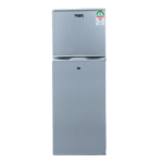 Von 136L Double Door Fridge  Silver VART-19DHS