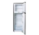 Von 136L Double Door Fridge  Silver VART-19DHS - Image 2