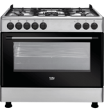 BEKO GE15120DX 5Gas 90x60cm Silver Electric Oven