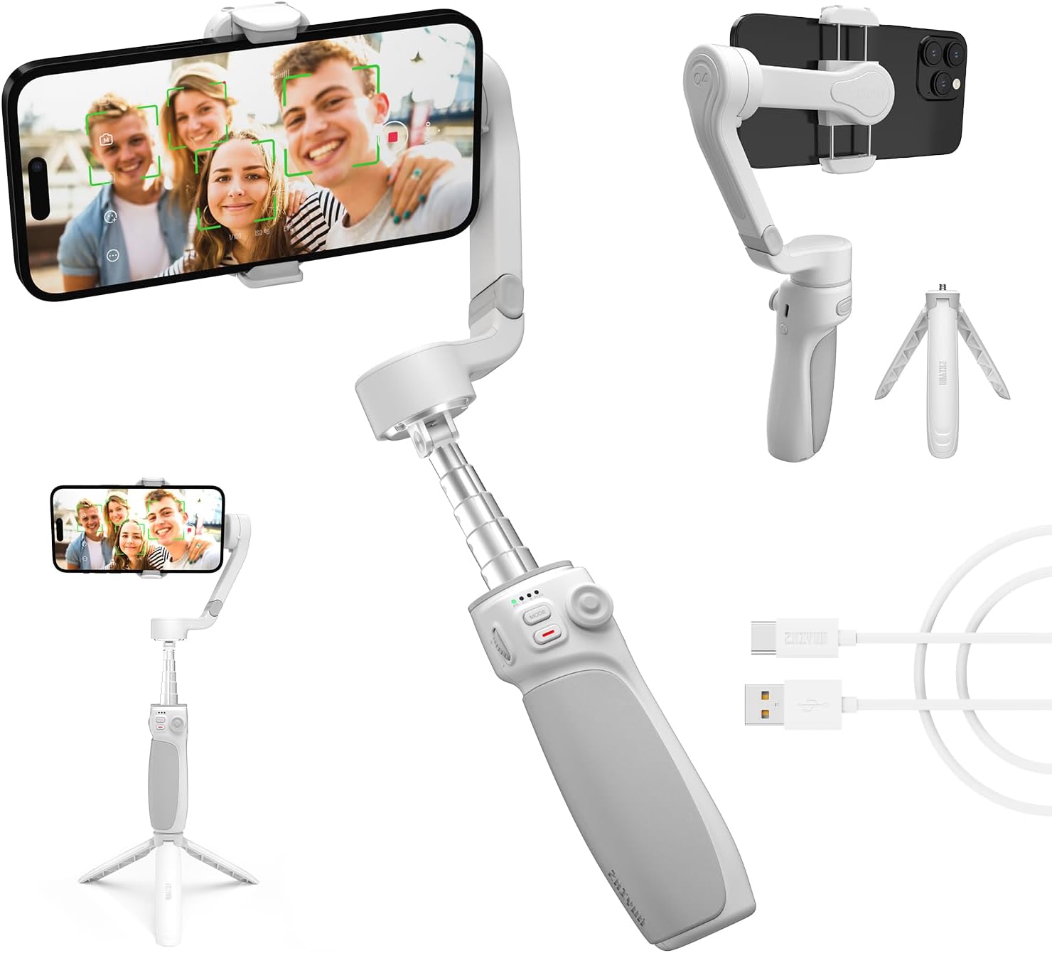 Zhiyun-Smooth-Q4-Gimbal-Stabilizer.jpg Zhiyun Smooth Q4 Gimbal Stabilizer - Image 1