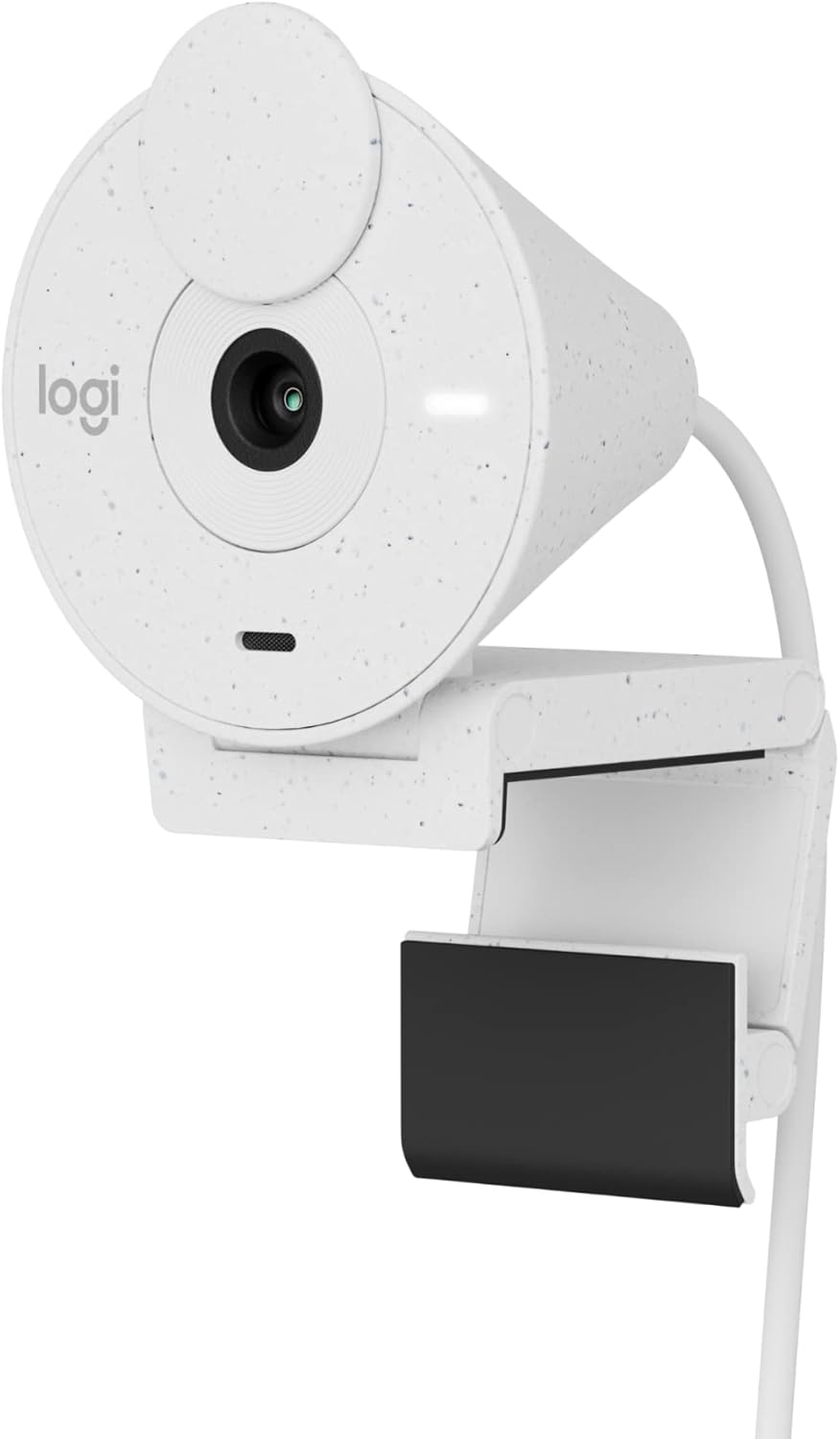 Logitech-Brio-300.jpg Logitech Brio 300 Full HD Webcam with Privacy Shutter - Image 1