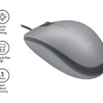 Logitech M110 Silent Mouse USB Wired