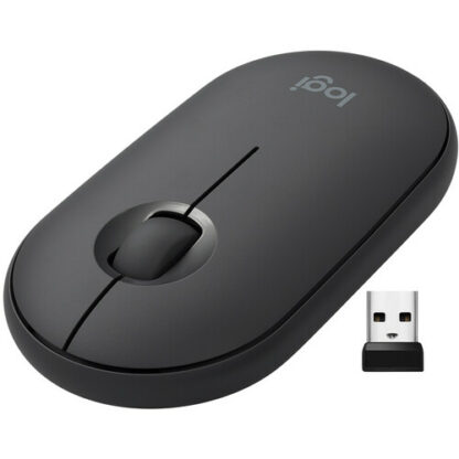 Logitech-Pebble-Wireless-Mouse-M350-Graph.jpg Logitech Pebble Wireless Mouse M350 Graphite - Image 1