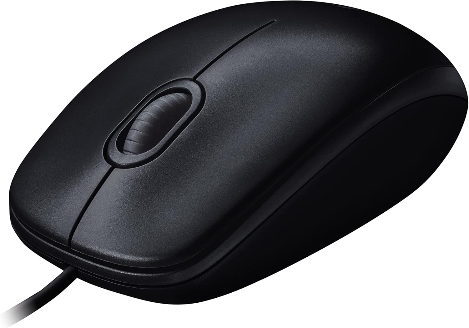 Logitech-Wired-Mouse-M90-Black-USB.jpg Logitech Wired Mouse M90 Black USB - Image 1