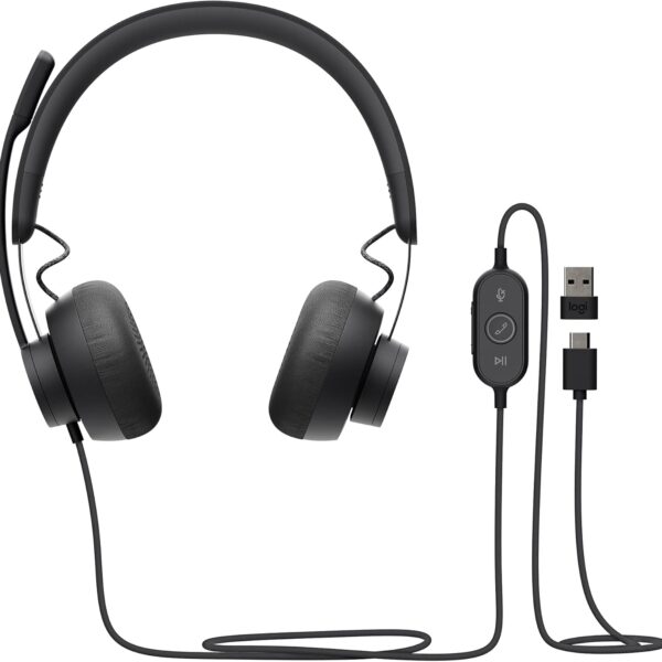 Logitech Zone Wired On-Ear Headset