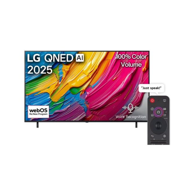 LG QNED AI QNED80A 4K Smart TV 2025